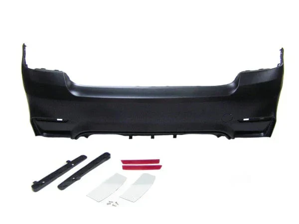 Kies Motorsports 2007-2013 BMW E92 E93 M4 Style Rear Bumper W/O PDC - Image 5