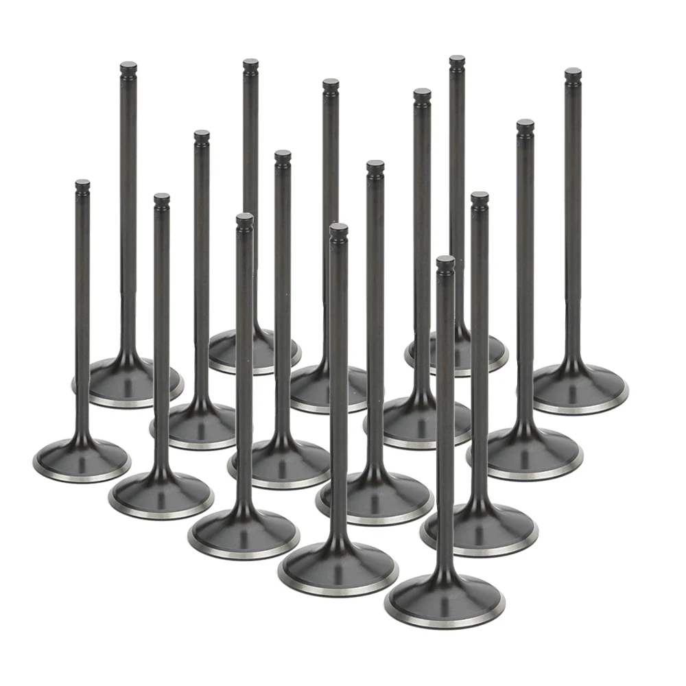 Supertech Nissan VK56DE Black Nitrided Intake Valve - Set of 16